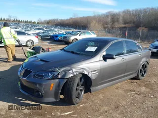 2009 Pontiac G8 GT with VIN 6G2EC57YX9L221534, listed as a IAAI auction lot 41227662 with 130,941 mi miles. Bid and sale history available at carsss.com. Image 19.