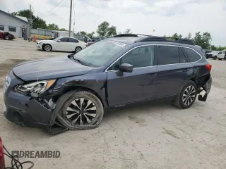 2015 Subaru Outback Limited with VIN 4S4BSENC7F3310135, listed as a Copart auction lot 60636085 with 62,298 mi miles and Salvage title. Bid and sale history available at DreamBid. Image 1.