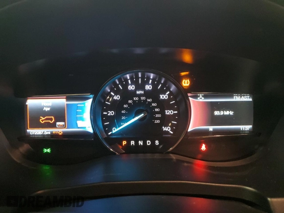 2018 Ford Explorer XLT with VIN 1FM5K8D89JGC24094, listed as a Copart auction lot 53387205 with 72,087 mi miles and Non Repairable. Bid and sale history available at carsss.com. Image 9.