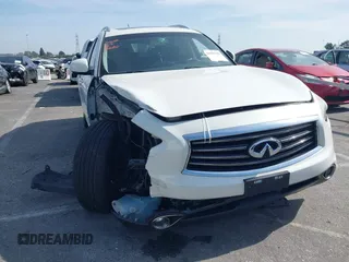 2012 Infiniti FX35 with VIN JN8AS1MU8CM122544, listed as a IAAI auction lot 41607649 with 152,415 mi miles. Bid and sale history available at carsss.com. Image 1.