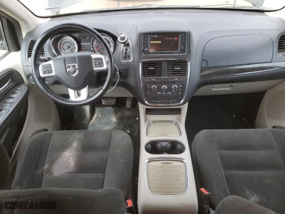 2015 Dodge Grand Caravan SXT with VIN 2C4RDGCG7FR652223, listed as a Copart auction lot 50393575 with 154,345 mi miles and Salvage Title. Bid and sale history available at carsss.com. Image 8.