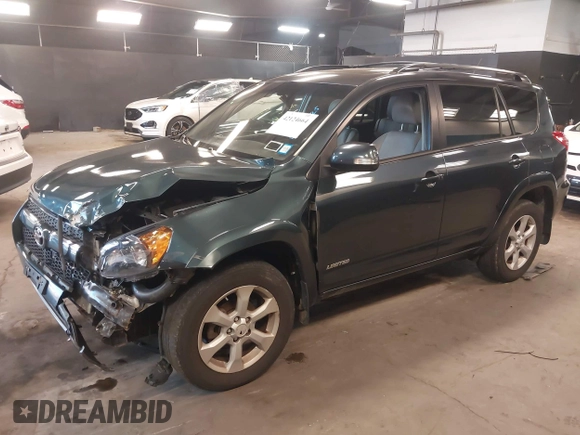2012 Toyota RAV4 Limited with VIN 2T3DF4DV8CW243505, listed as a IAAI auction lot 42124664 with 98,920 mi miles. Bid and sale history available at carsss.com. Image 2.