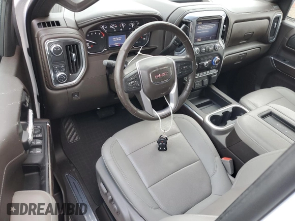 2022 GMC Sierra 1500 with VIN 3GTP8DET4NG133560, listed as a Copart auction lot 41655765 with 94,288 mi miles and Salvage Title. Bid and sale history available at DreamBid. Image 8.