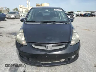 2007 Honda Fit Sport with VIN JHMGD386X7S063746, listed as a Copart auction lot 50055544 with 145,191 mi miles and Salvage Title. Bid and sale history available at carsss.com. Image 5.