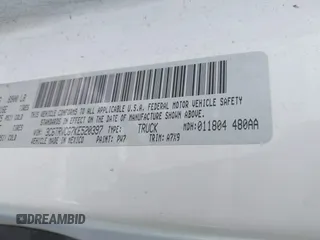 2019 Ram ProMaster Cargo with VIN 3C6TRVCG7KE520397, listed as a IAAI auction lot 41599505 with 125,287 mi miles and . Bid and sale history available at DreamBid. Image 9.