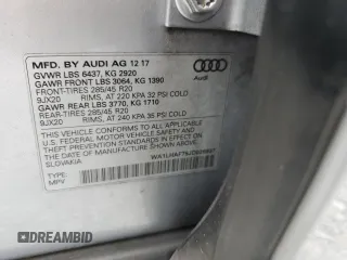 2018 Audi Q7 Premium Plus z VIN WA1LHAF75JD026937, wystawiony jako Copart lot #63379015 z przebiegiem 80 622 mil mil oraz Szkoda całkowita • Salvage title. Historia ofert i sprzedaży dostępna na DreamBid. Obrazek 13.