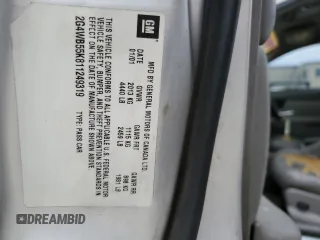 2001 Buick Regal LS with VIN 2G4WB55K811249319, listed as a Copart auction lot 45984045 with Not Provided miles and Salvage Title. Bid and sale history available at DreamBid. Image 12.