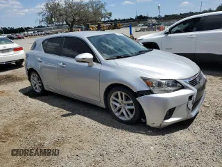 2016 Lexus CT 200h with VIN JTHKD5BH0G2272994, listed as a Copart auction lot 55482345 with 124,615 mi miles and Salvage title. Bid and sale history available at DreamBid. Image 4.