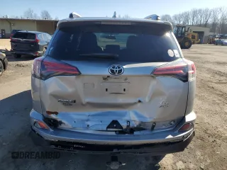 2016 Toyota RAV4 LE with VIN 2T3BFREV4GW451616, listed as a Copart auction lot 50143575 with 128,034 mi miles and Salvage Title. Bid and sale history available at DreamBid. Image 6.