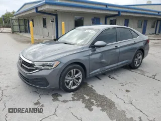 2022 Volkswagen Jetta SE with VIN 3VWEM7BU8NM010697, listed as a Copart auction lot 56521505 with 9,110 mi miles and Salvage title. Bid and sale history available at DreamBid. Image 1.