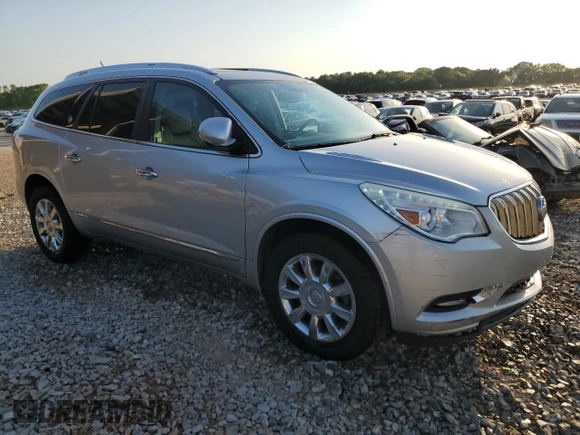 2014 Buick Enclave Leather with VIN 5GAKVBKD3EJ275676, listed as a Copart auction lot 52356235 with 163,402 mi miles and Salvage Title. Bid and sale history available at DreamBid. Image 4.