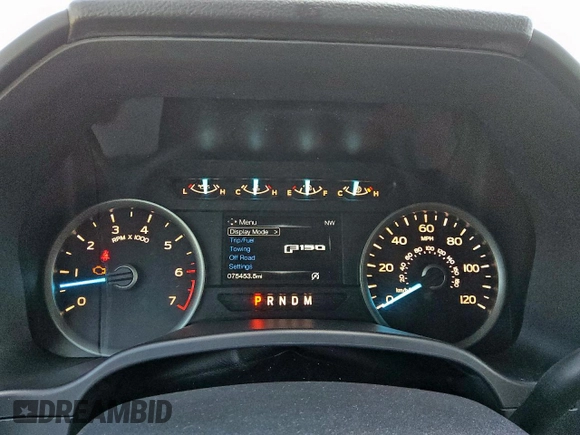 2018 Ford F-150 XL с VIN 1FTEW1EGXJKC43675, выставлен на аукционе Copart как лот 63193265 с пробегом 75 453 миль миль и Чистый • Clean title. История ставок и продаж доступна на DreamBid. Изображение 9.