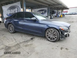 2020 Mercedes-Benz C 43 AMG z VIN W1KWF6EB4LR585855, wystawiony jako Copart lot #54072045 z przebiegiem 46 916 mil mil oraz Szkoda całkowita • Salvage title. Historia ofert i sprzedaży dostępna na DreamBid. Obrazek 4.