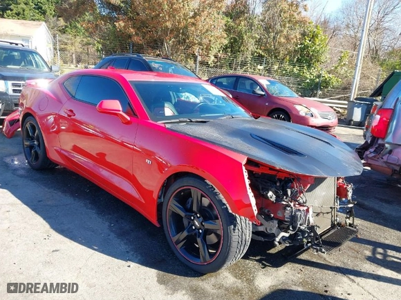 2016 Chevrolet Camaro 2SS with VIN 1G1FH1R79G0128197, listed as a IAAI auction lot 41846072 with 109,132 mi miles. Bid and sale history available at carsss.com. Image 1.