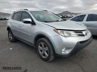 2015 Toyota RAV4 XLE with VIN 2T3RFREV0FW303718, listed as a Copart auction lot 48162115 with 196,425 mi miles and Salvage Title. Bid and sale history available at carsss.com. Image 4.