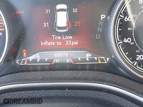 2019 Jeep Cherokee Limited with VIN 1C4PJLDB5KD185344, listed as a IAAI auction lot 41337442 with 88,878 mi miles and . Bid and sale history available at DreamBid. Image 15.