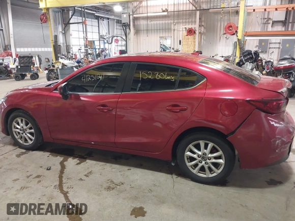2015 Mazda 3 i Grand Touring with VIN 3MZBM1W75FM158375, listed as a IAAI auction lot 41251211 with 152,801 mi miles and . Bid and sale history available at DreamBid. Image 14.