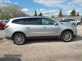 2015 Chevrolet Traverse LT with VIN 1GNKVGKD6FJ364713, listed as a IAAI auction lot 42157101 with 127,547 mi miles and . Bid and sale history available at DreamBid. Image 13.