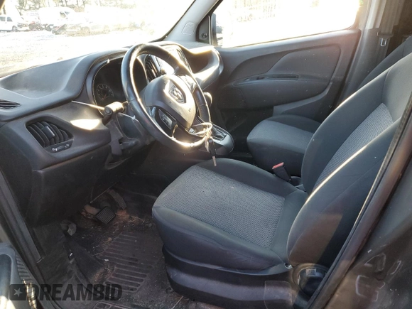 2015 Ram ProMaster City Cargo Tradesman with VIN ZFBERFAT5F6A80320, listed as a Copart auction lot 41469485 with 153,329 mi miles and Salvage Title. Bid and sale history available at carsss.com. Image 7.