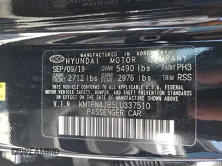 2020 Genesis G80 3.3T Sport with VIN KMTFN4JB5LU337510, listed as a Copart auction lot 52091105 with 19,203 mi miles and Salvage Title. Bid and sale history available at carsss.com. Image 12.