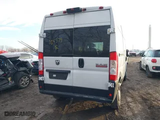 2020 Ram ProMaster Cargo Van with VIN 3C6TRVBG3LE104379, listed as a IAAI auction lot 41149932 with 77,499 mi miles. Bid and sale history available at carsss.com. Image 16.
