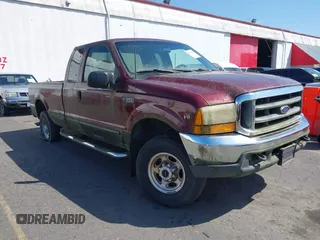 2000 Ford Super Duty F-250 XL with VIN 1FTNX21S9YEA04155, listed as a IAAI auction lot 42136440 with 149,069 mi miles. Bid and sale history available at carsss.com. Image 1.
