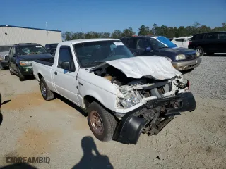 2005 Ford Ranger XL with VIN 1FTYR10D95PA68040, listed as a Copart auction lot 74431774 with 0 mi miles and Salvage Title. Bid and sale history available at carsss.com. Image 4.