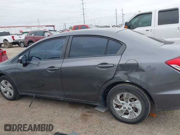 2014 Honda Civic LX z VIN 2HGFB2F53EH528803, wystawiony jako IAAI lot #41567819 z przebiegiem Nie podano mil oraz . Historia ofert i sprzedaży dostępna na DreamBid. Obrazek 14.