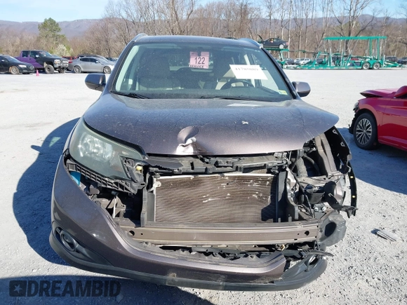 2014 Honda CR-V EX-L with VIN 2HKRM4H79EH684688, listed as a IAAI auction lot 41785089 with 106,951 mi miles. Bid and sale history available at carsss.com. Image 12.