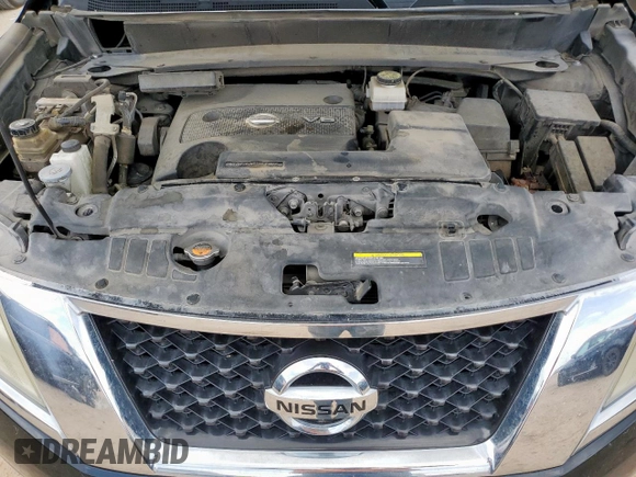 2015 Nissan Pathfinder Platinum with VIN 5N1AR2MN7FC684799, listed as a Copart auction lot 63605825 with 171,110 mi miles and Clean title. Bid and sale history available at DreamBid. Image 12.