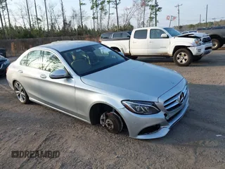 2016 Mercedes-Benz C C 300 with VIN 55SWF4JBXGU097914, listed as a IAAI auction lot 41558924 with 99,335 mi miles. Bid and sale history available at carsss.com. Image 1.