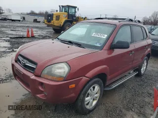 2009 Hyundai Tucson GLS with VIN KM8JM12B19U034804, listed as a Copart auction lot 82042624 with 158,480 mi miles and Clean Title. Bid and sale history available at carsss.com. Image 1.