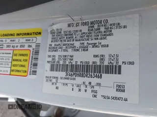 2013 Ford Fusion SE with VIN 3FA6P0HR8DR263468, listed as a IAAI auction lot 41783303 with 115,353 mi miles. Bid and sale history available at carsss.com. Image 9.