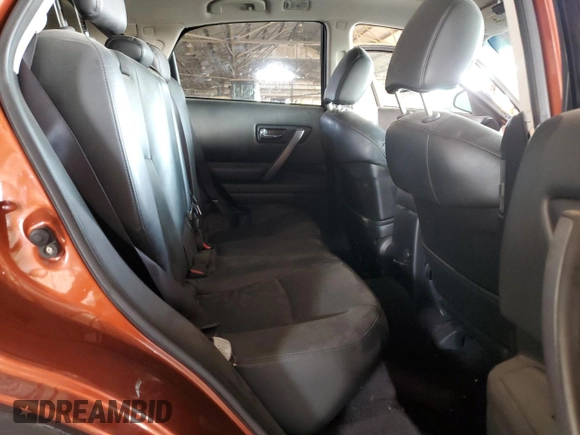 2006 Infiniti FX35 with VIN JNRAS08U66X105454, listed as a Copart auction lot 41458105 with 133,052 mi miles and Salvage Title. Bid and sale history available at carsss.com. Image 10.