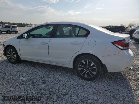 2015 Honda Civic EX with VIN 19XFB2F82FE004161, listed as a Copart auction lot 56061885 with 165,684 mi miles and Clean Title. Bid and sale history available at DreamBid. Image 2.
