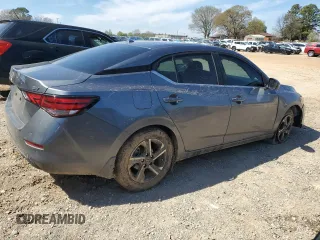 2024 Nissan Sentra SV with VIN 3N1AB8CV7RY355726, listed as a Copart auction lot 50183345 with 26,244 mi miles and Salvage Title. Bid and sale history available at carsss.com. Image 3.