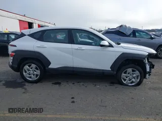2025 Hyundai Kona SE with VIN KM8HACAB8SU216185, listed as a IAAI auction lot 41331541 with 4,930 mi miles. Bid and sale history available at carsss.com. Image 13.