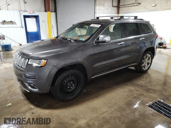 2019 Jeep Grand Cherokee Summit with VIN 1C4RJFJG5KC565896, listed as a Copart auction lot 46842385 with 85,158 mi miles and Salvage Title. Bid and sale history available at carsss.com. Image 1.