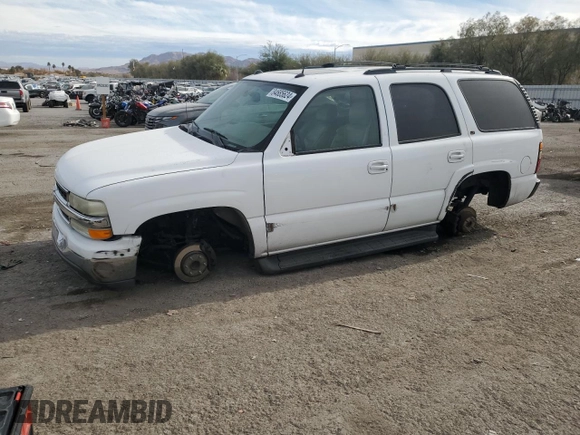 2005 Chevrolet Tahoe LS with VIN 1GNEC13T55R242365, listed as a Copart auction lot 84685624 with 199,968 mi miles and Salvage Title. Bid and sale history available at carsss.com. Image 1.