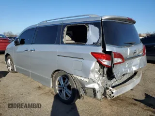 2012 Nissan Quest SL with VIN JN8AE2KP0C9045066, listed as a Copart auction lot 48028025 with 140,014 mi miles and Salvage Title. Bid and sale history available at carsss.com. Image 2.