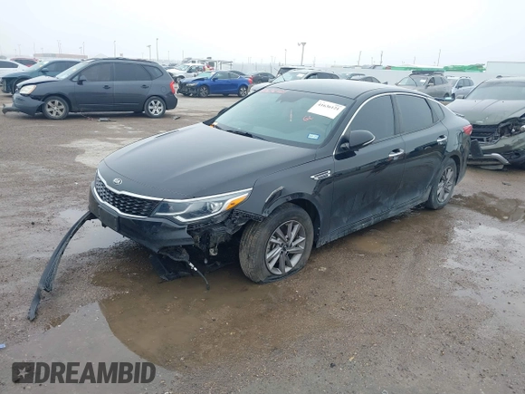2020 Kia Optima LX with VIN 5XXGT4L36LG401025, listed as a IAAI auction lot 41636121 with 79,305 mi miles. Bid and sale history available at carsss.com. Image 6.