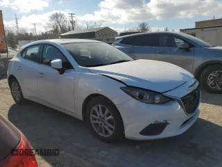 2014 Mazda 3 i Grand Touring with VIN JM1BM1M75E1215868, listed as a Copart auction lot 42330165 with 105,871 mi miles and Salvage Title. Bid and sale history available at DreamBid. Image 4.