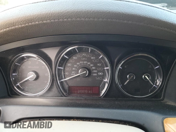 2012 Lincoln MKS with VIN 1LNHL9ERXCG801273, listed as a Copart auction lot 82476574 with 203,370 mi miles and Salvage Title. Bid and sale history available at DreamBid. Image 9.