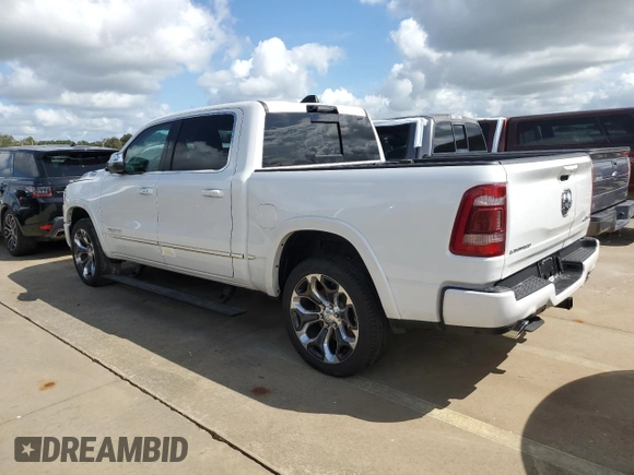 2024 Ram 1500 Limited with VIN 1C6SRFHT4RN137417, listed as a Copart auction lot 73641594 with Not provided miles and Non repairable. Bid and sale history available at DreamBid. Image 2.