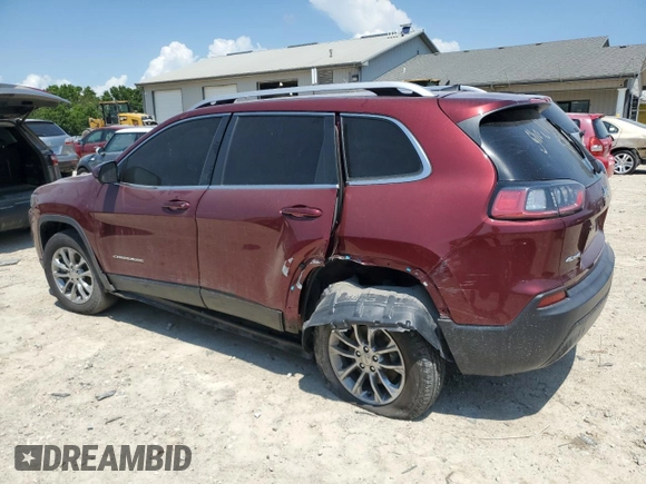 2019 Jeep Cherokee Latitude Plus with VIN 1C4PJMLB4KD181003, listed as a Copart auction lot 63466635 with 133,943 mi miles and Salvage title. Bid and sale history available at DreamBid. Image 2.