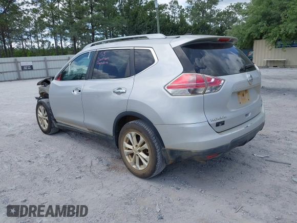 2014 Nissan Rogue SV with VIN 5N1AT2MT1EC863385, listed as a IAAI auction lot 42091681 with 167,761 mi miles and . Bid and sale history available at carsss.com. Image 3.