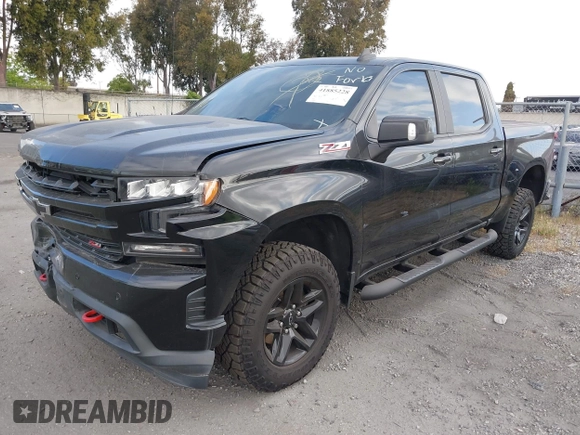 2020 Chevrolet Silverado 1500 LT Trail Boss with VIN 3GCPYFED6LG335902, listed as a IAAI auction lot 41885228 with 53,898 mi miles and . Bid and sale history available at DreamBid. Image 18.