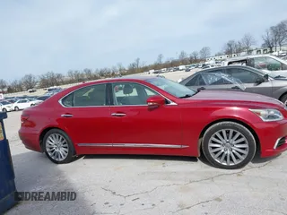 2013 Lexus LS 460 with VIN JTHBL5EF5D5121592, listed as a IAAI auction lot 41821080 with 169,055 mi miles and . Bid and sale history available at DreamBid. Image 13.