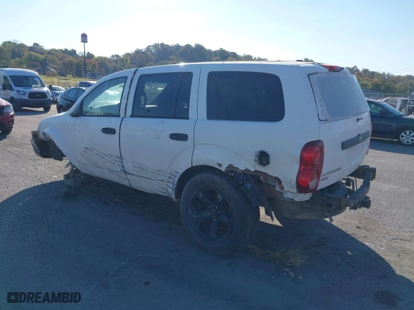 2008 Dodge Durango SLT with VIN 1D8HB48N48F123976, listed as a IAAI auction lot 40672267 with 218,207 mi miles. Bid and sale history available at carsss.com. Image 3.