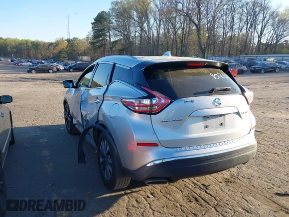 2017 Nissan Murano S z VIN 5N1AZ2MH8HN159025, wystawiony jako IAAI lot #41884376 z przebiegiem 124 500 mil mil oraz . Historia ofert i sprzedaży dostępna na DreamBid. Obrazek 3.